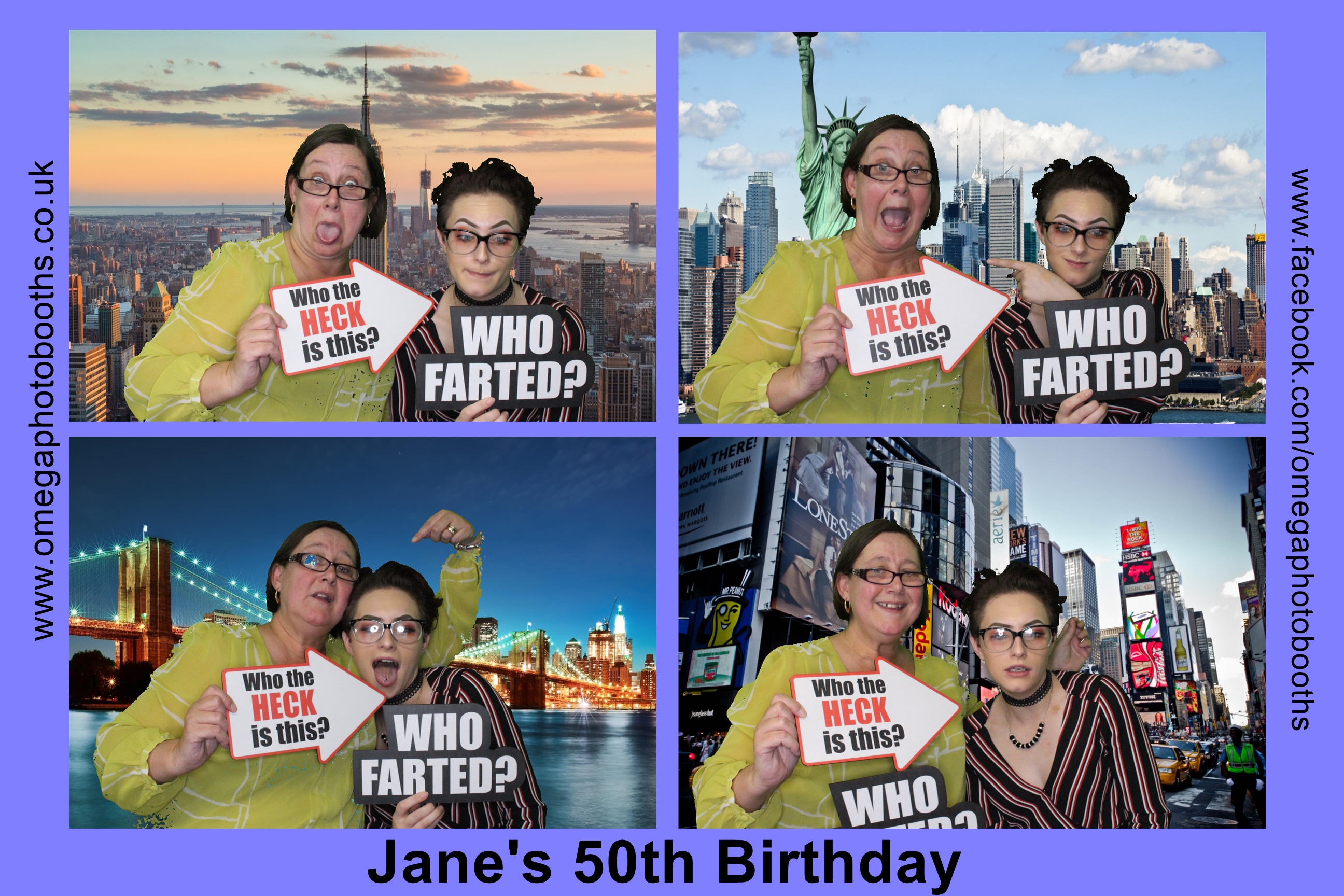 Jane’s 50th Birthday | View more photos from the event at gallery.omegaphotobooths.co.uk/u/Omega-Photobooths/Jane’s-50th-Birthday
